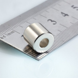 Неодимов магнит пръстен диам.10x диам.4,5x9 N 200 °C, VMM1EH-N25EH