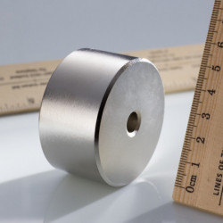Неодимов магнит пръстен диам.55x диам.9,1x30 N 80 °C, VMM10-N50