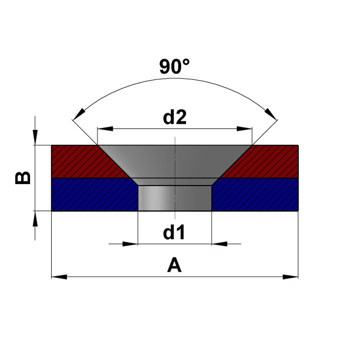 Магнитен комплект за закрепване диаметър 15 mm
