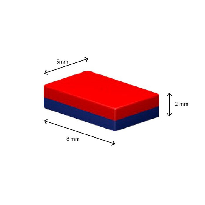 Самариев магнит куб 8x5x2