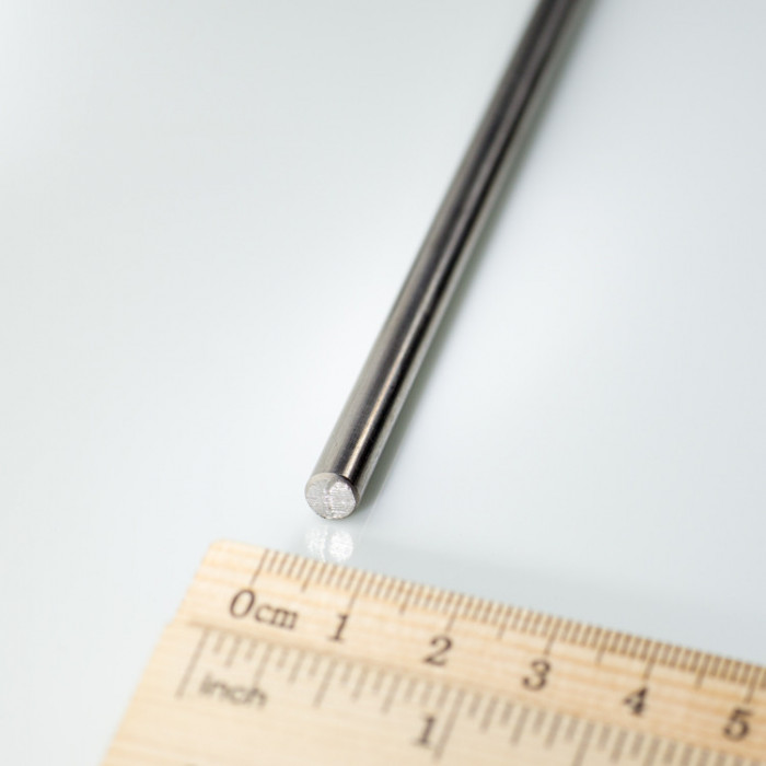 Неръждаема стомана 1.4301 – кръгла диаметър 6 mm, дължина 1 m