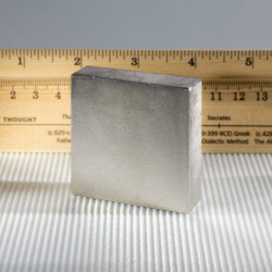 Неодимов магнит куб 50x50x15 N 80 °C, VMM4-N35