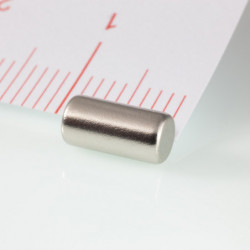 Неодимов магнит цилиндър диам.4x8&nbsp_N 80 °C, VMM2-N30