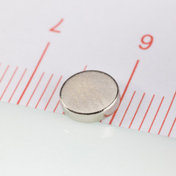 Неодимов магнит цилиндър диам.6x1,5 N 80 °C, VMM4