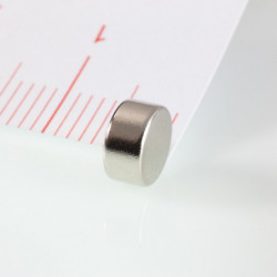 Неодимов магнит цилиндър диам.6x3&nbsp_N 80 °C, VMM4-N35