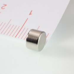Неодимов магнит цилиндър диам.6,1x4 N 80 °C, VMM4-N35