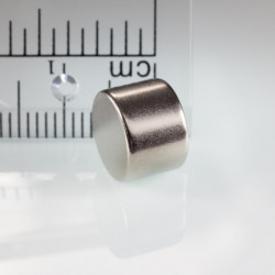 Неодимов магнит цилиндър диам.10x7 N 80 °C, VMM7-N42