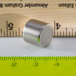 Неодимов магнит цилиндър диам.13x11 N 80 °C, VMM7-N42
