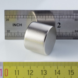Неодимов магнит цилиндър диам..25,8x20 N 80  °C, VMM7-N42